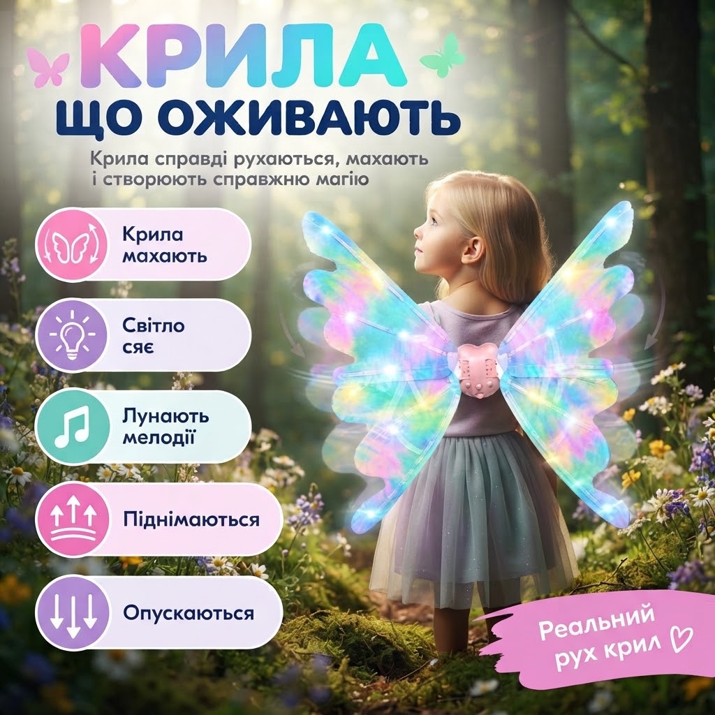 Крила махають